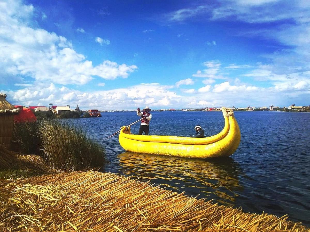 プーノ Titicaca Habitacion Panoramica Vista Al Amanecerヴィラ エクステリア 写真