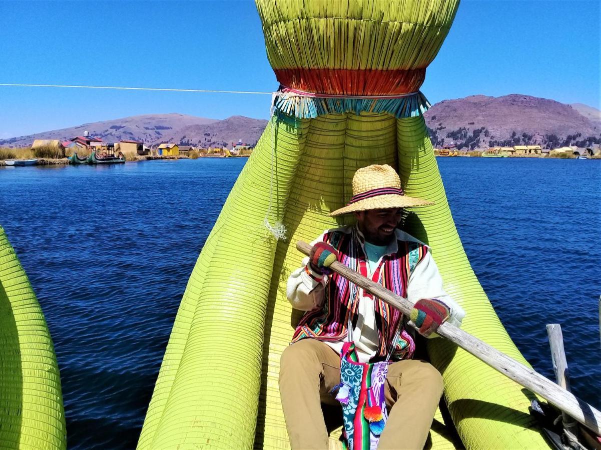 プーノ Titicaca Habitacion Panoramica Vista Al Amanecerヴィラ エクステリア 写真