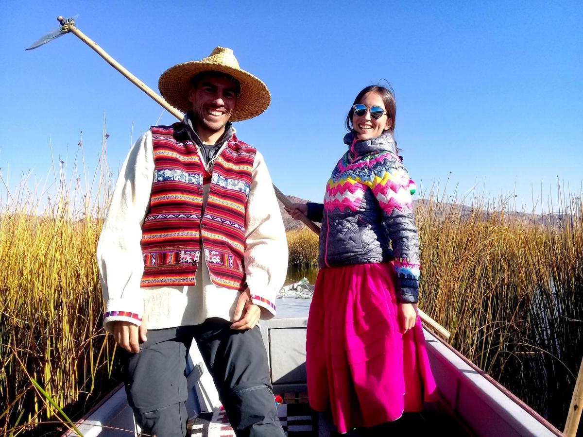 プーノ Titicaca Habitacion Panoramica Vista Al Amanecerヴィラ エクステリア 写真