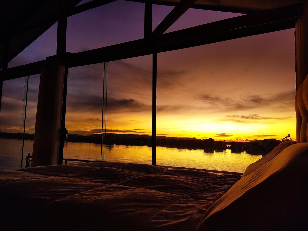 プーノ Titicaca Habitacion Panoramica Vista Al Amanecerヴィラ エクステリア 写真
