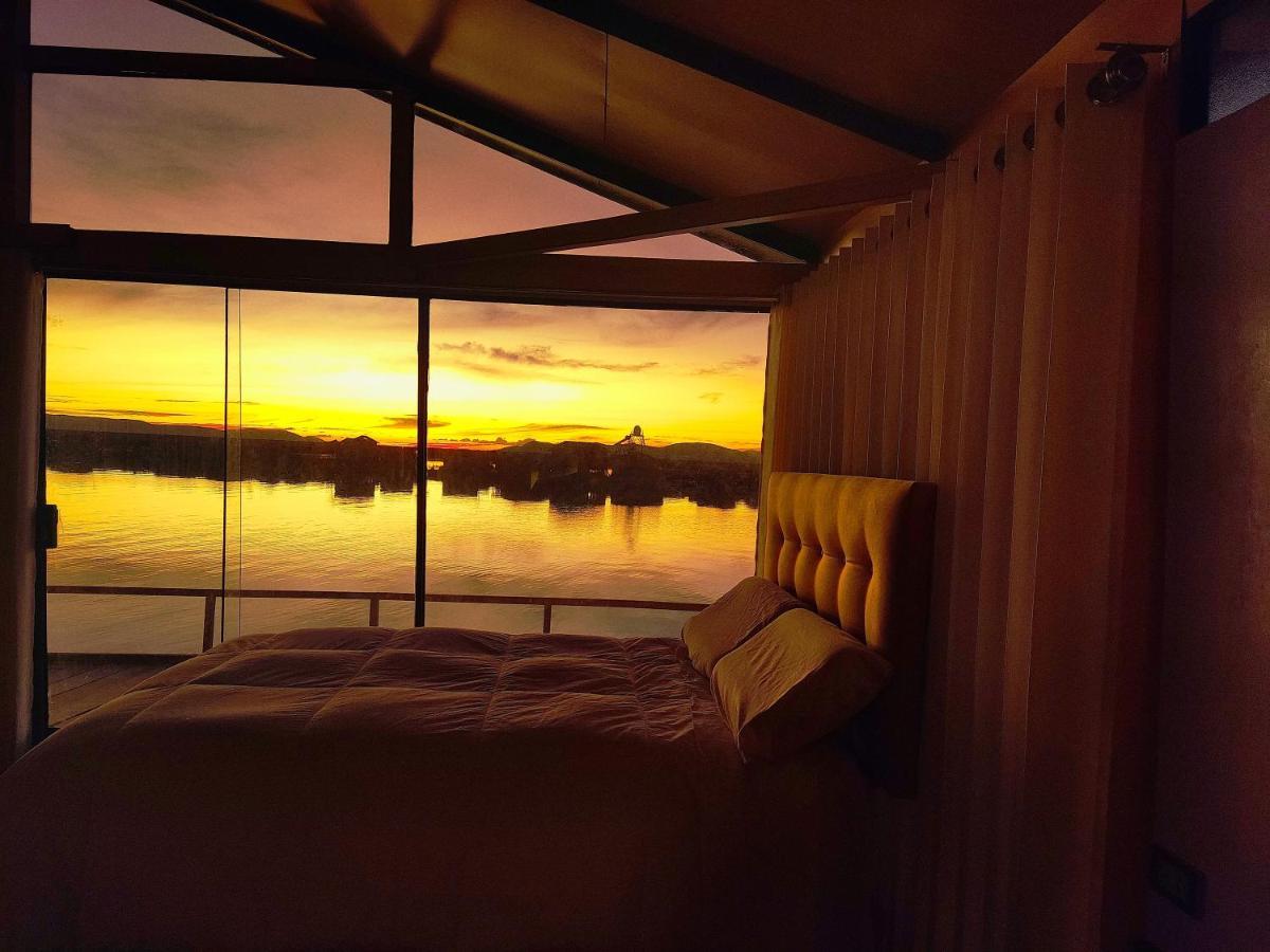 プーノ Titicaca Habitacion Panoramica Vista Al Amanecerヴィラ エクステリア 写真