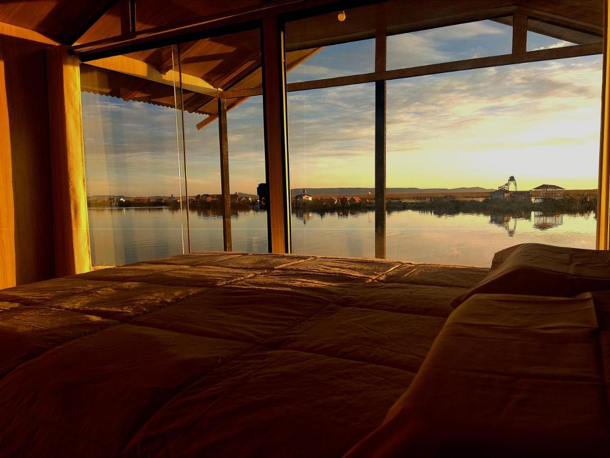 プーノ Titicaca Habitacion Panoramica Vista Al Amanecerヴィラ エクステリア 写真