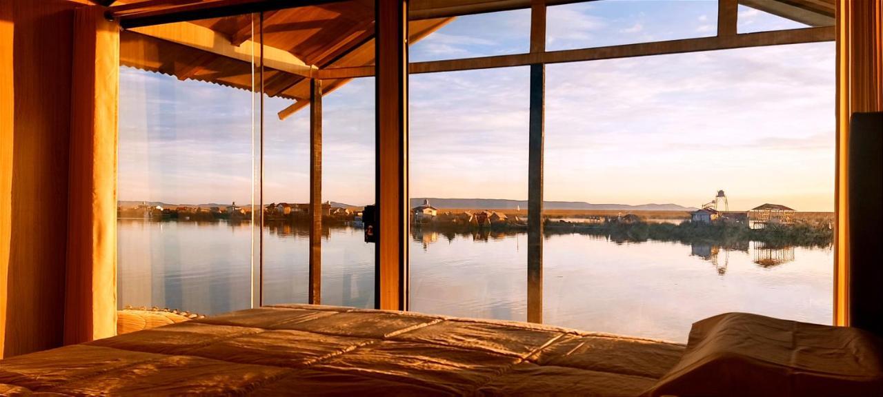 プーノ Titicaca Habitacion Panoramica Vista Al Amanecerヴィラ エクステリア 写真