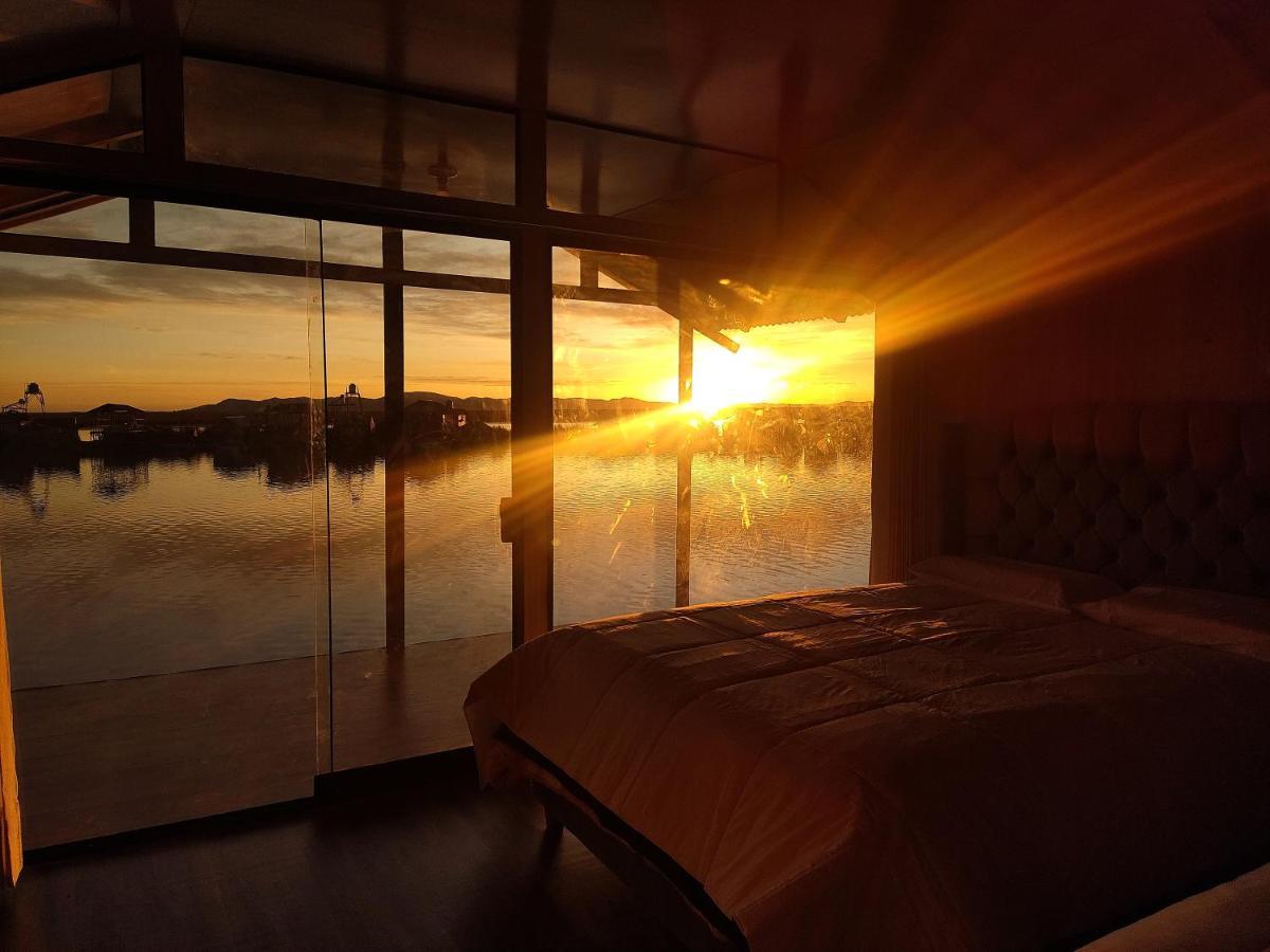 プーノ Titicaca Habitacion Panoramica Vista Al Amanecerヴィラ エクステリア 写真
