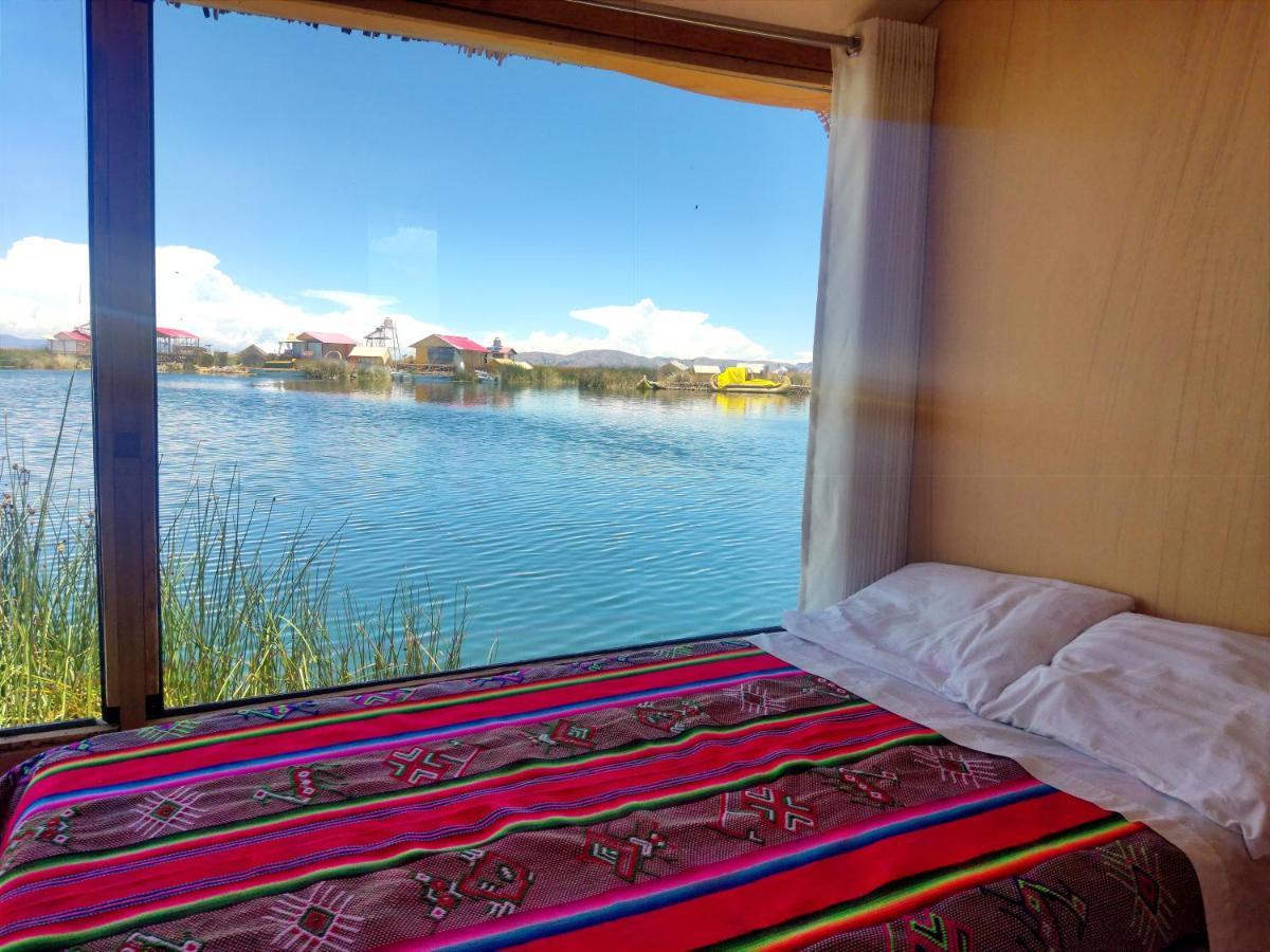 プーノ Titicaca Habitacion Panoramica Vista Al Amanecerヴィラ エクステリア 写真
