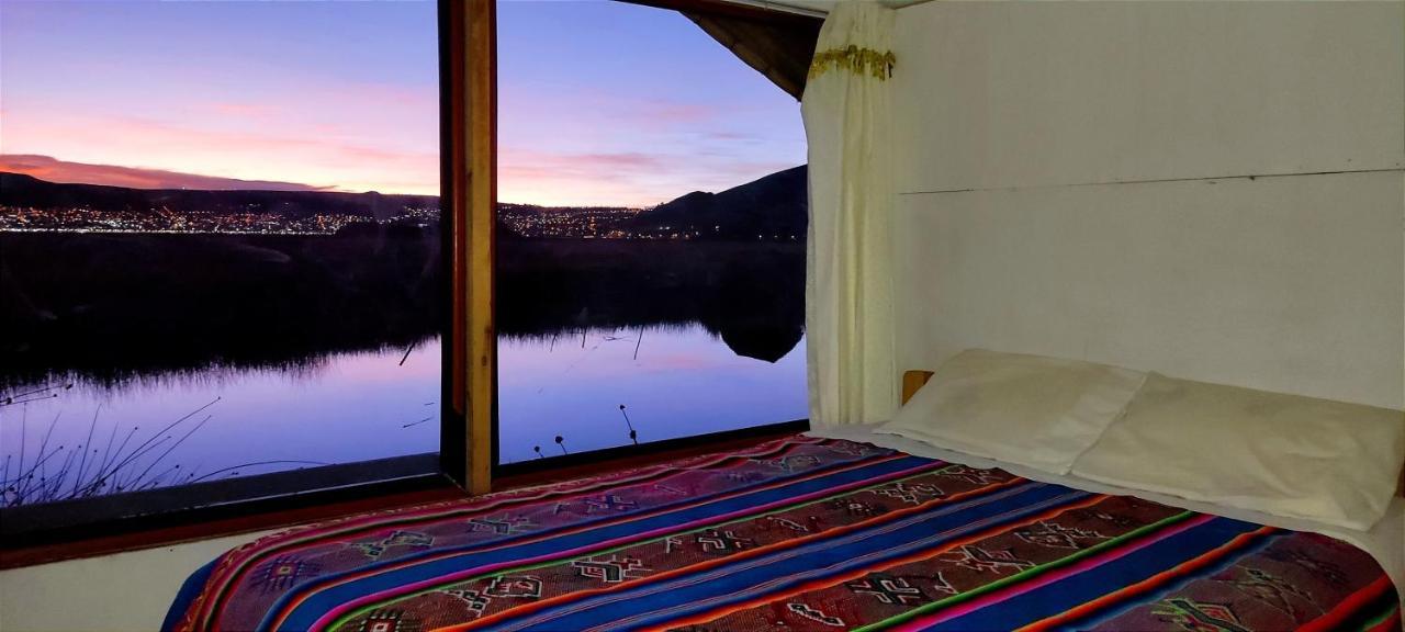 プーノ Titicaca Habitacion Panoramica Vista Al Amanecerヴィラ エクステリア 写真