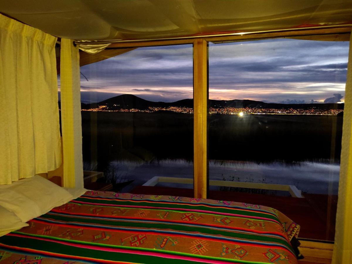 プーノ Titicaca Habitacion Panoramica Vista Al Amanecerヴィラ エクステリア 写真