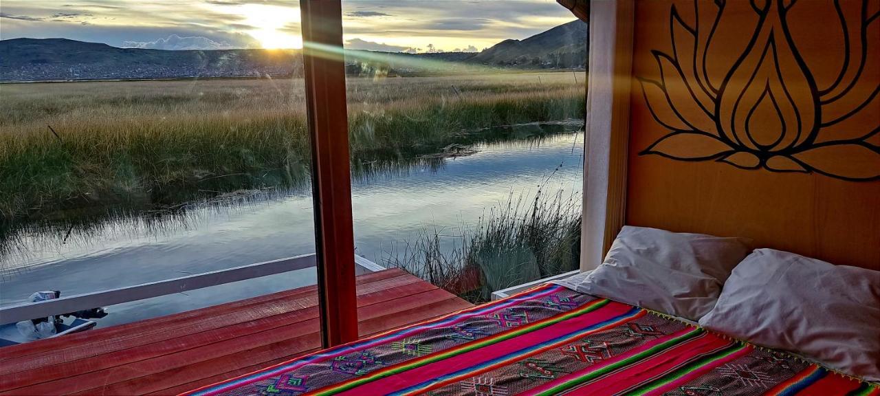 プーノ Titicaca Habitacion Panoramica Vista Al Amanecerヴィラ エクステリア 写真
