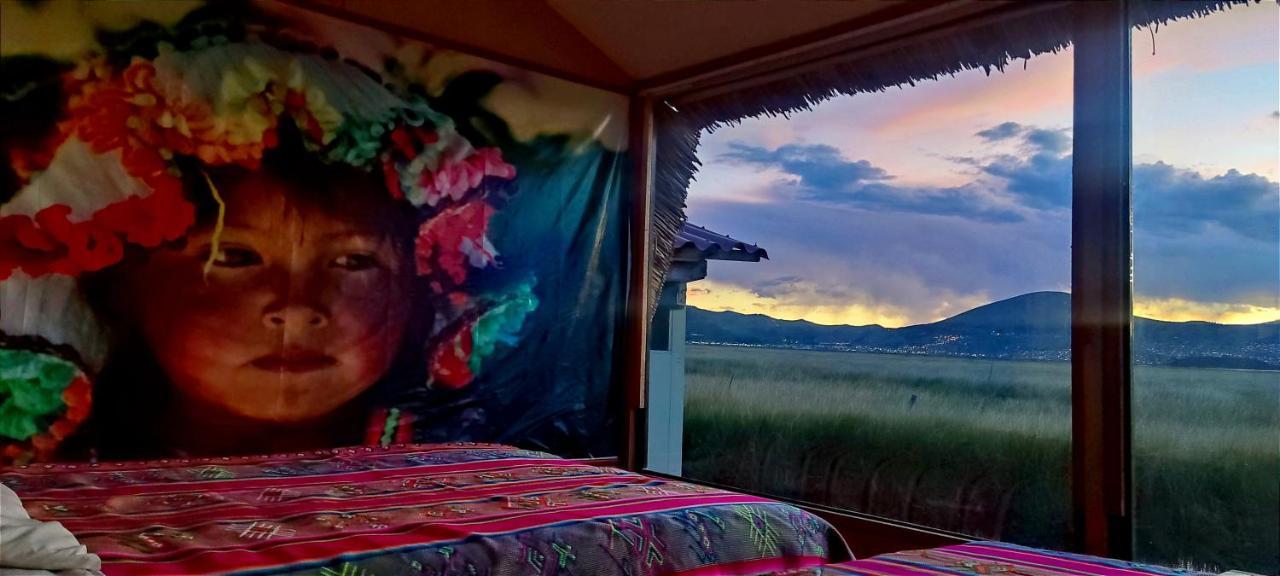 プーノ Titicaca Habitacion Panoramica Vista Al Amanecerヴィラ エクステリア 写真