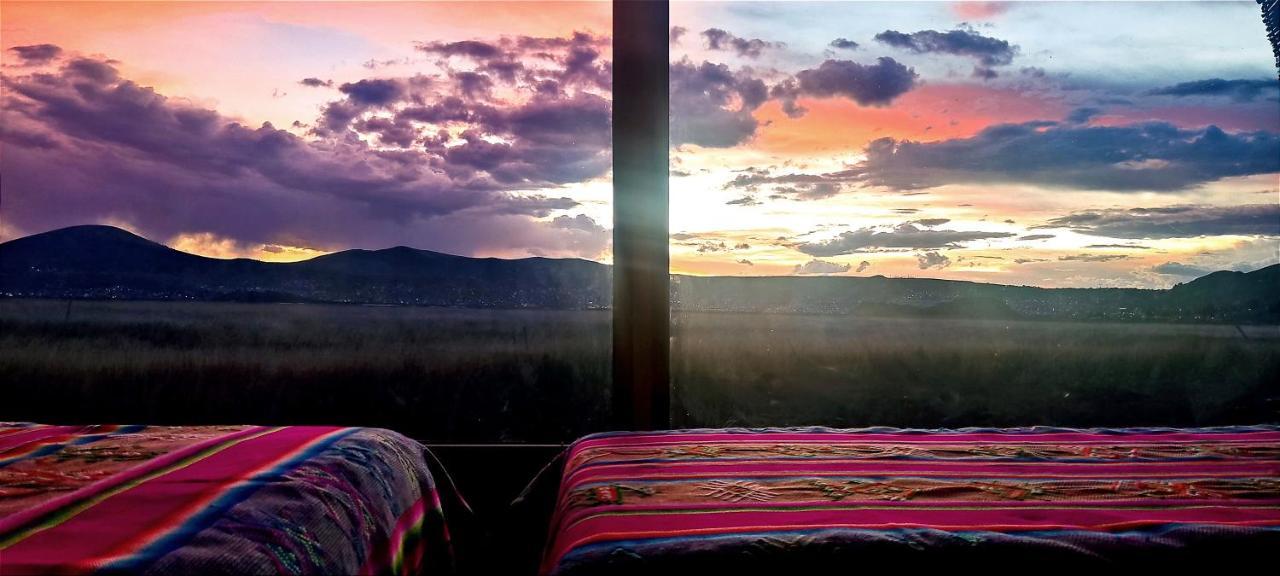 プーノ Titicaca Habitacion Panoramica Vista Al Amanecerヴィラ エクステリア 写真