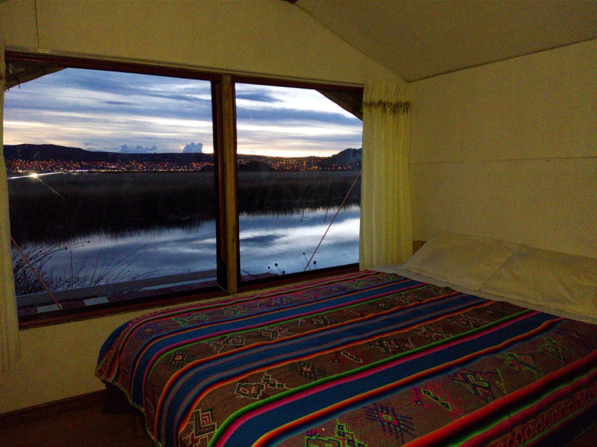 プーノ Titicaca Habitacion Panoramica Vista Al Amanecerヴィラ エクステリア 写真