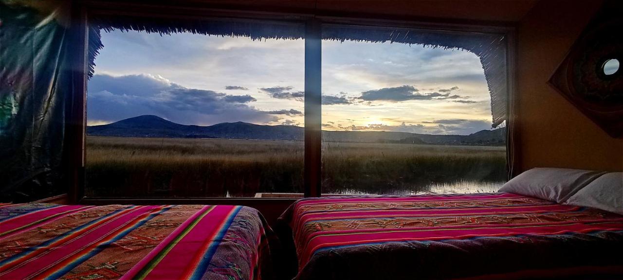 プーノ Titicaca Habitacion Panoramica Vista Al Amanecerヴィラ エクステリア 写真