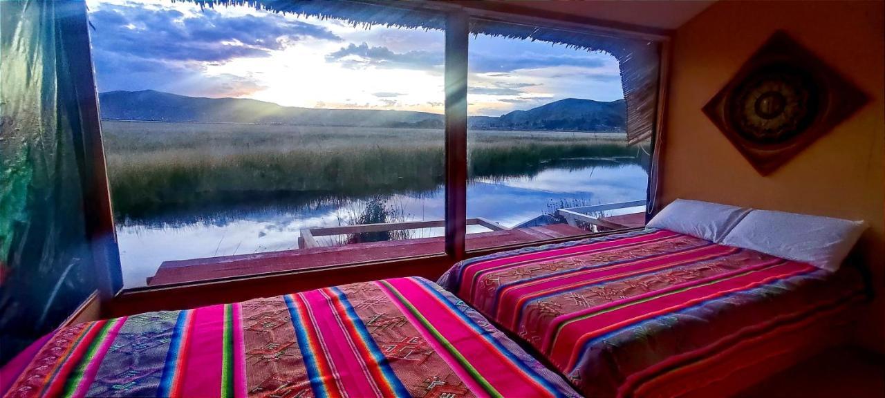 プーノ Titicaca Habitacion Panoramica Vista Al Amanecerヴィラ エクステリア 写真