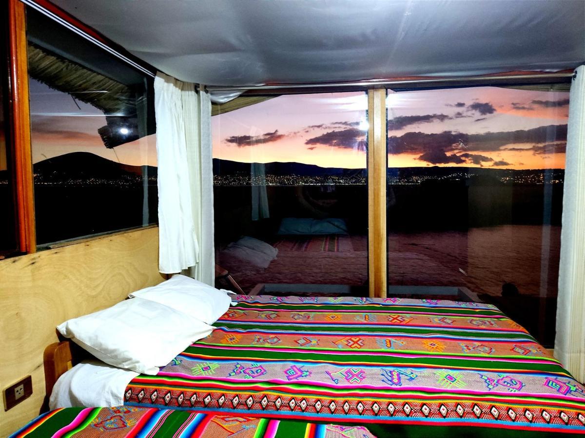 プーノ Titicaca Habitacion Panoramica Vista Al Amanecerヴィラ エクステリア 写真