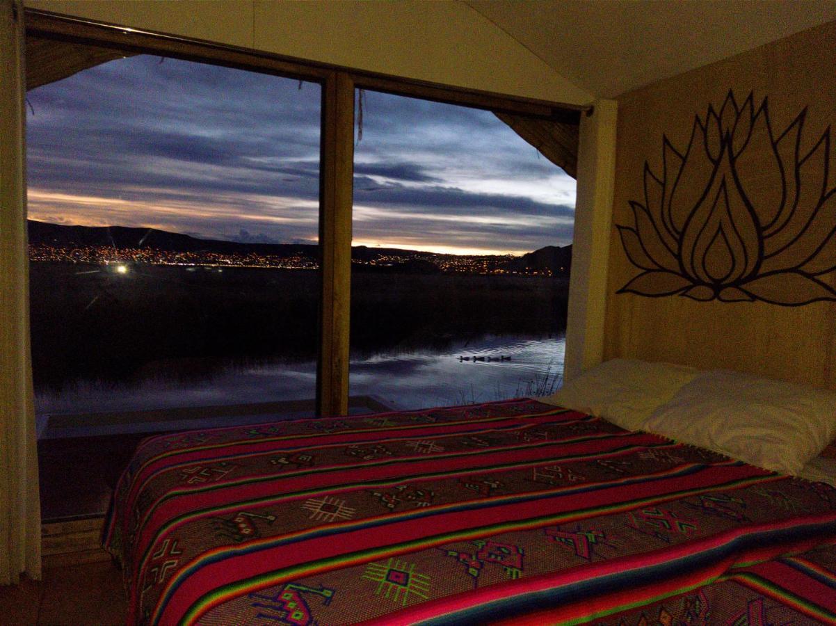プーノ Titicaca Habitacion Panoramica Vista Al Amanecerヴィラ エクステリア 写真