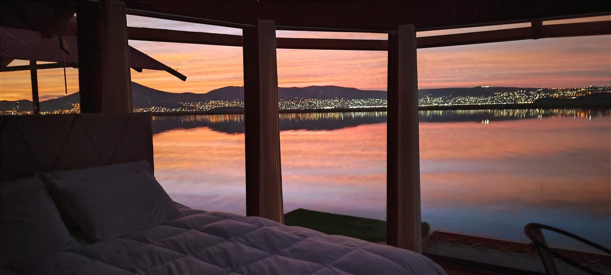 プーノ Titicaca Habitacion Panoramica Vista Al Amanecerヴィラ エクステリア 写真